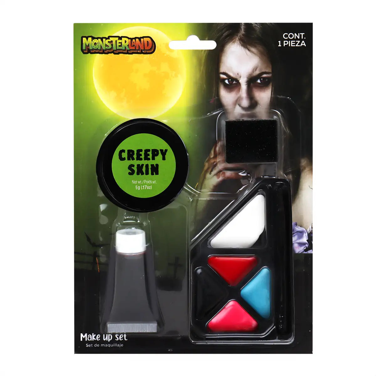 Zombi, Kit de Maquillaje para Disfraz