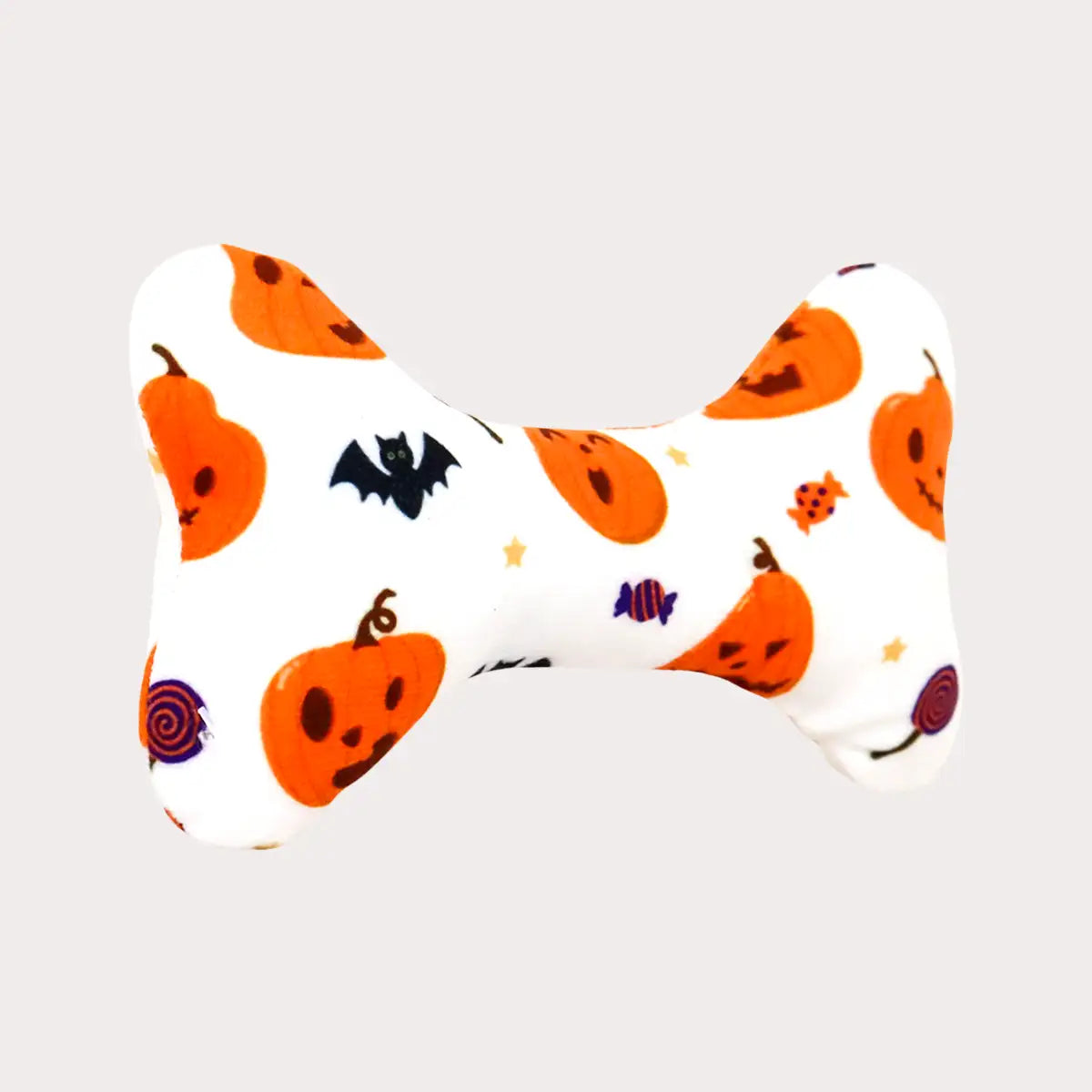 Hueso Juguete para Perro, Halloween, Color Blanco