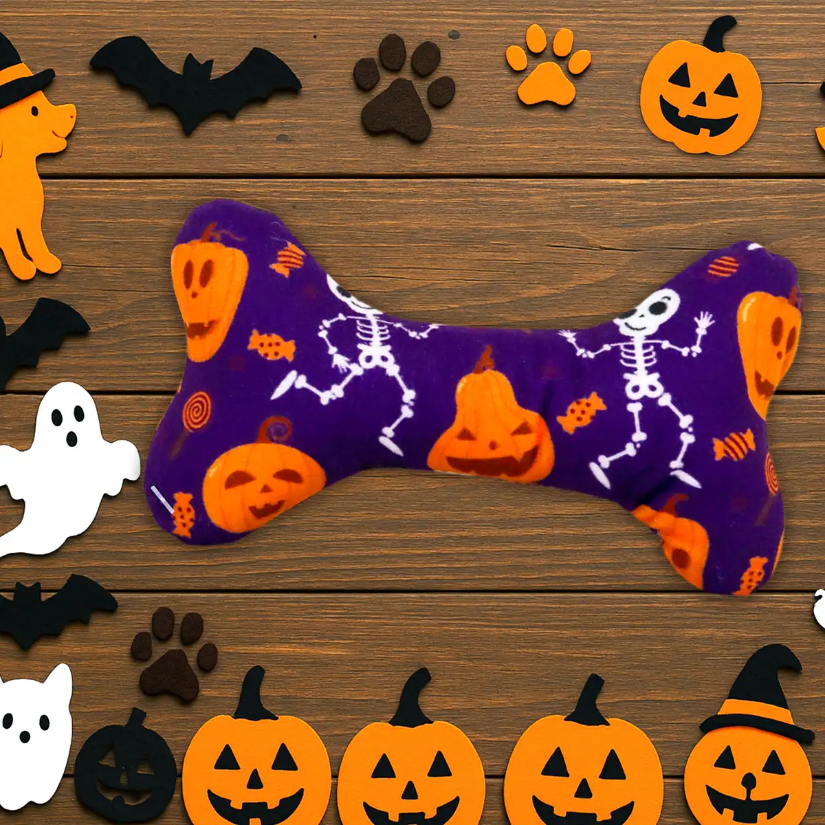 Hueso Juguete para Perro, Halloween