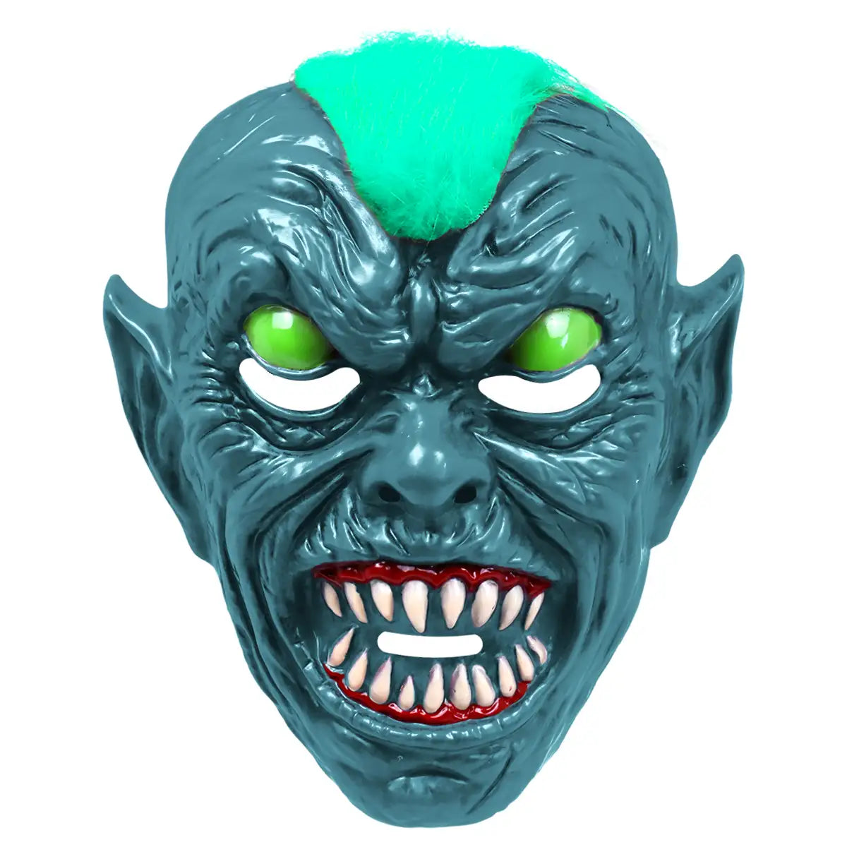 Máscara, Color Verde, Disfraz de Halloween