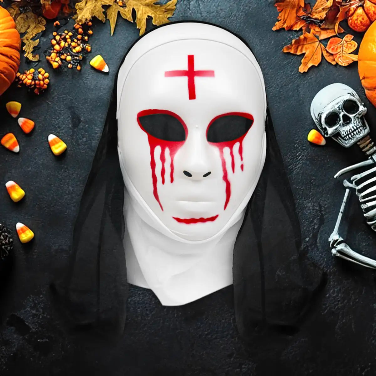 Máscara Monja, Disfraz de Halloween