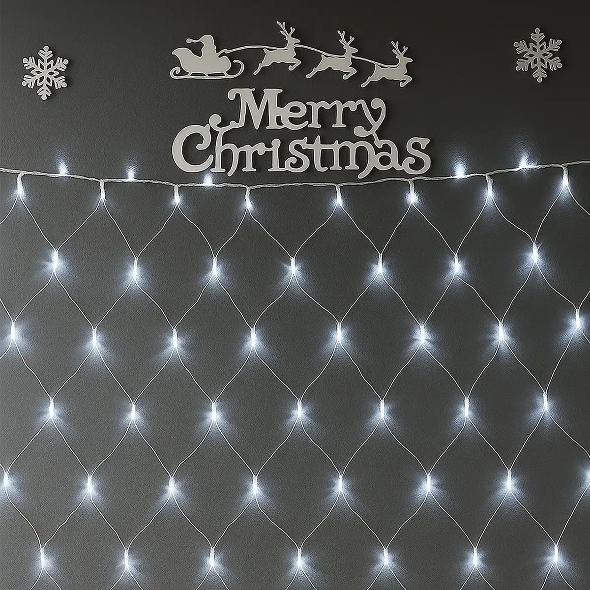 Luces LED Interconectables en Forma de Red, Share Dreams & Hopes