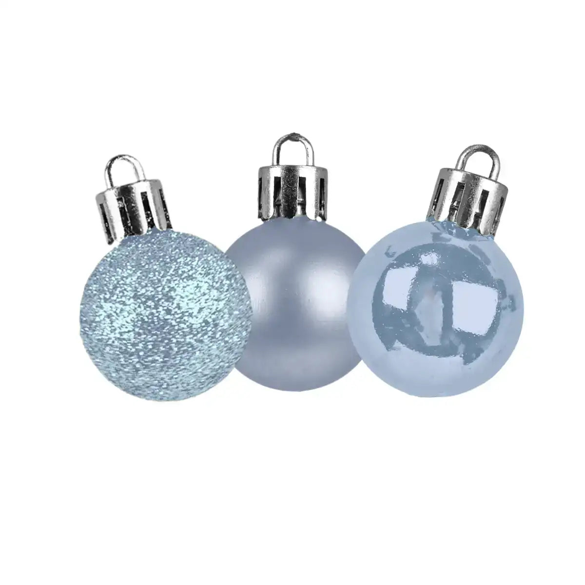 Kit de 12 Esferas Navideñas, Color Lila