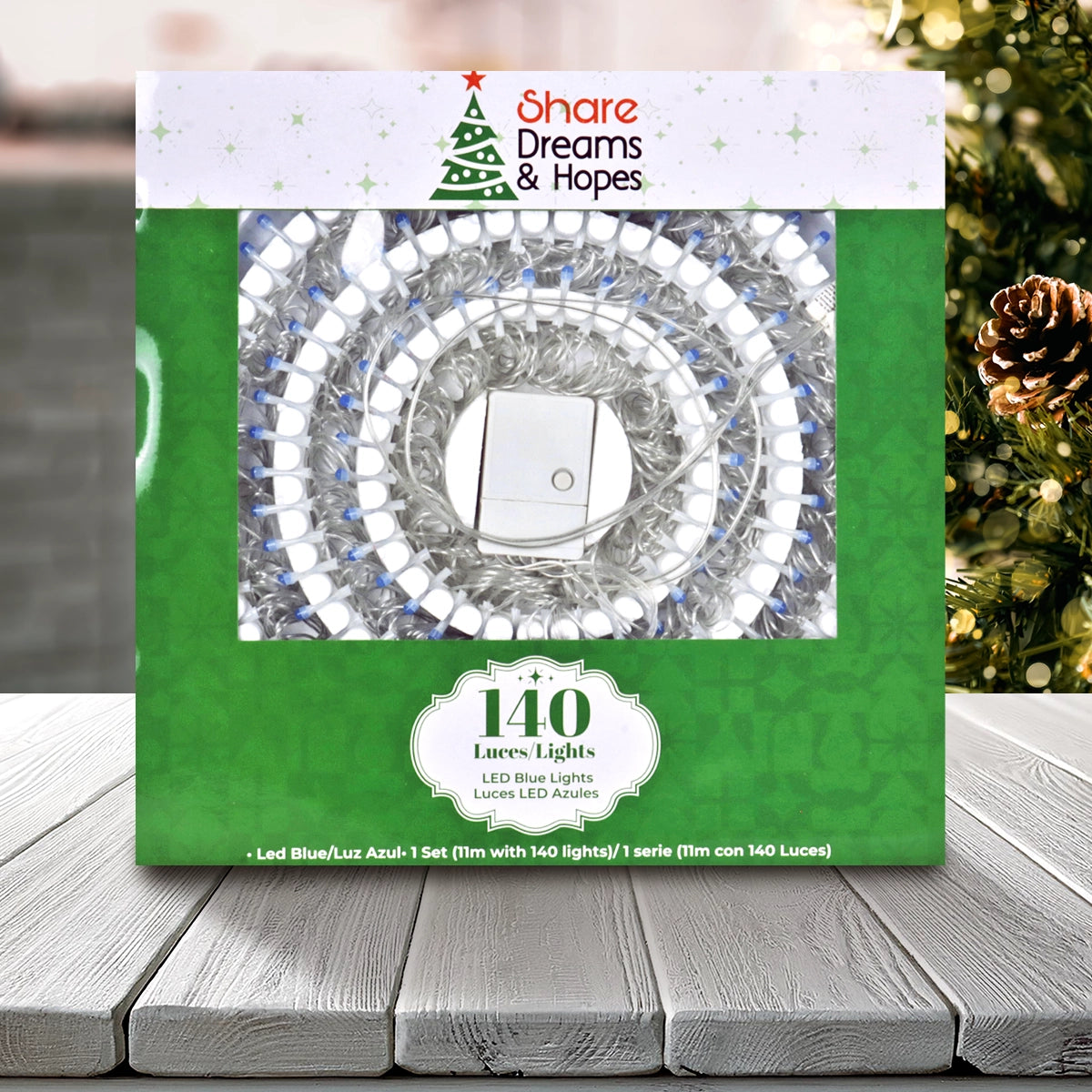 Serie de Luces LED, Color Azul