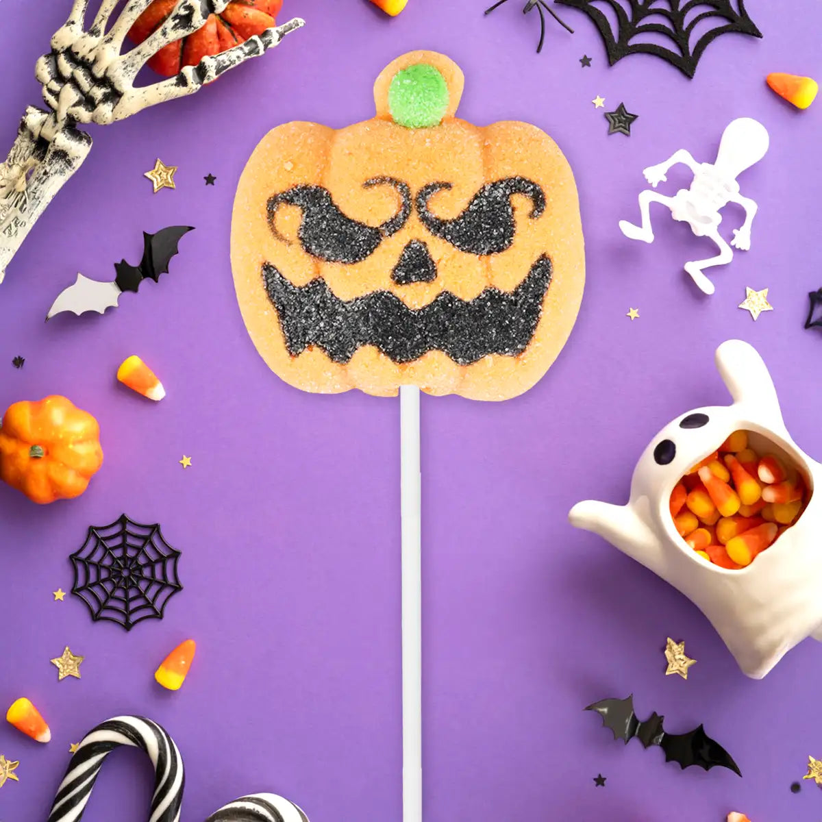 Calabaza, Paleta de Malvavisco, 35 gr