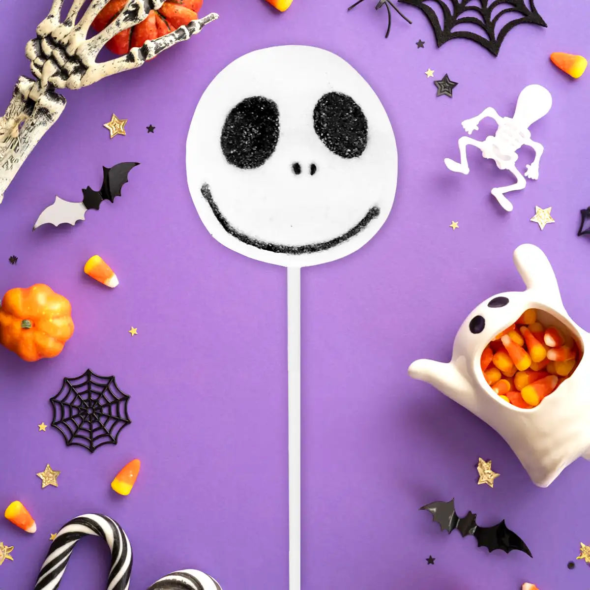 Calavera, Paleta de Malvavisco, 35 gr