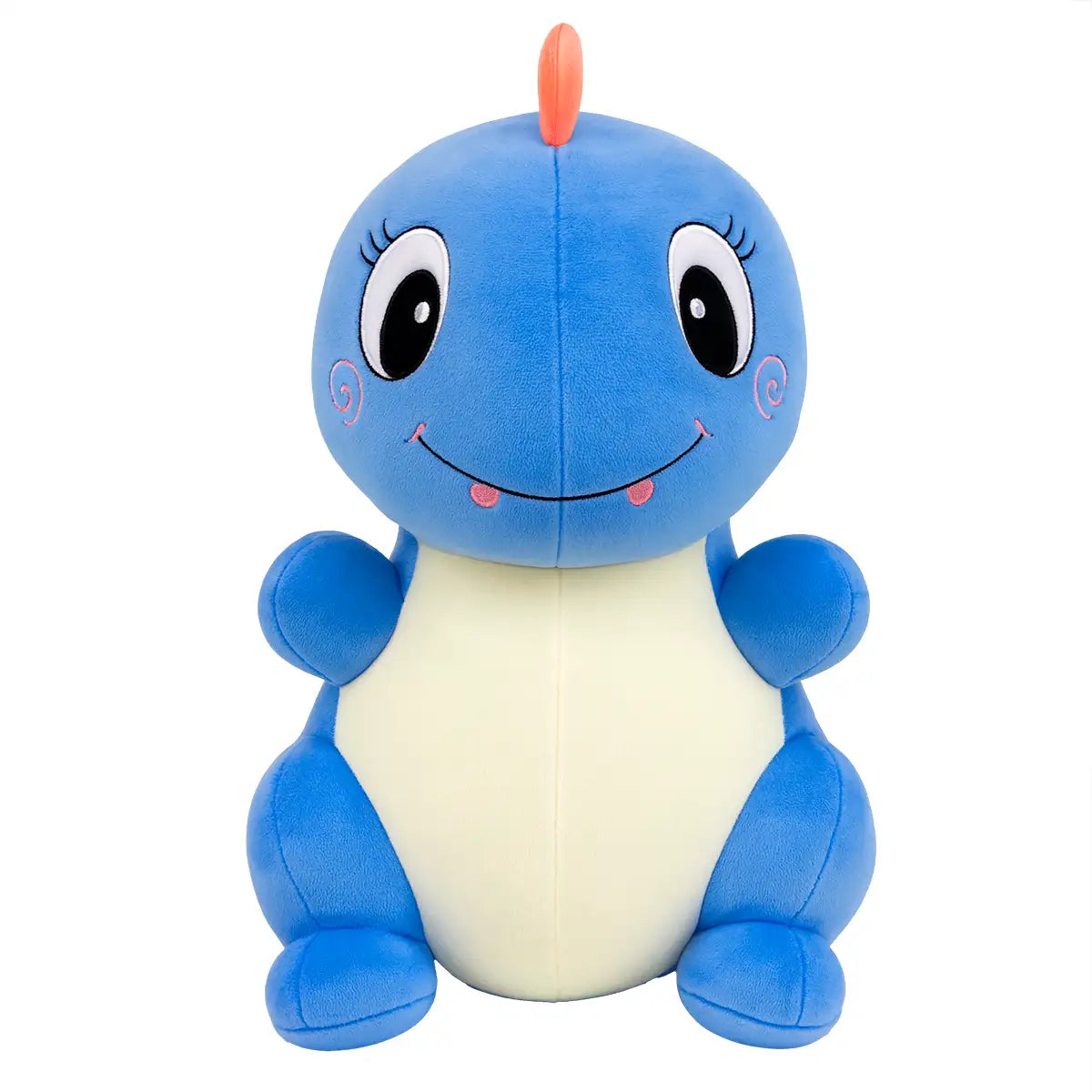 Dinosaurio, Peluche, Color Azul y Amarillo