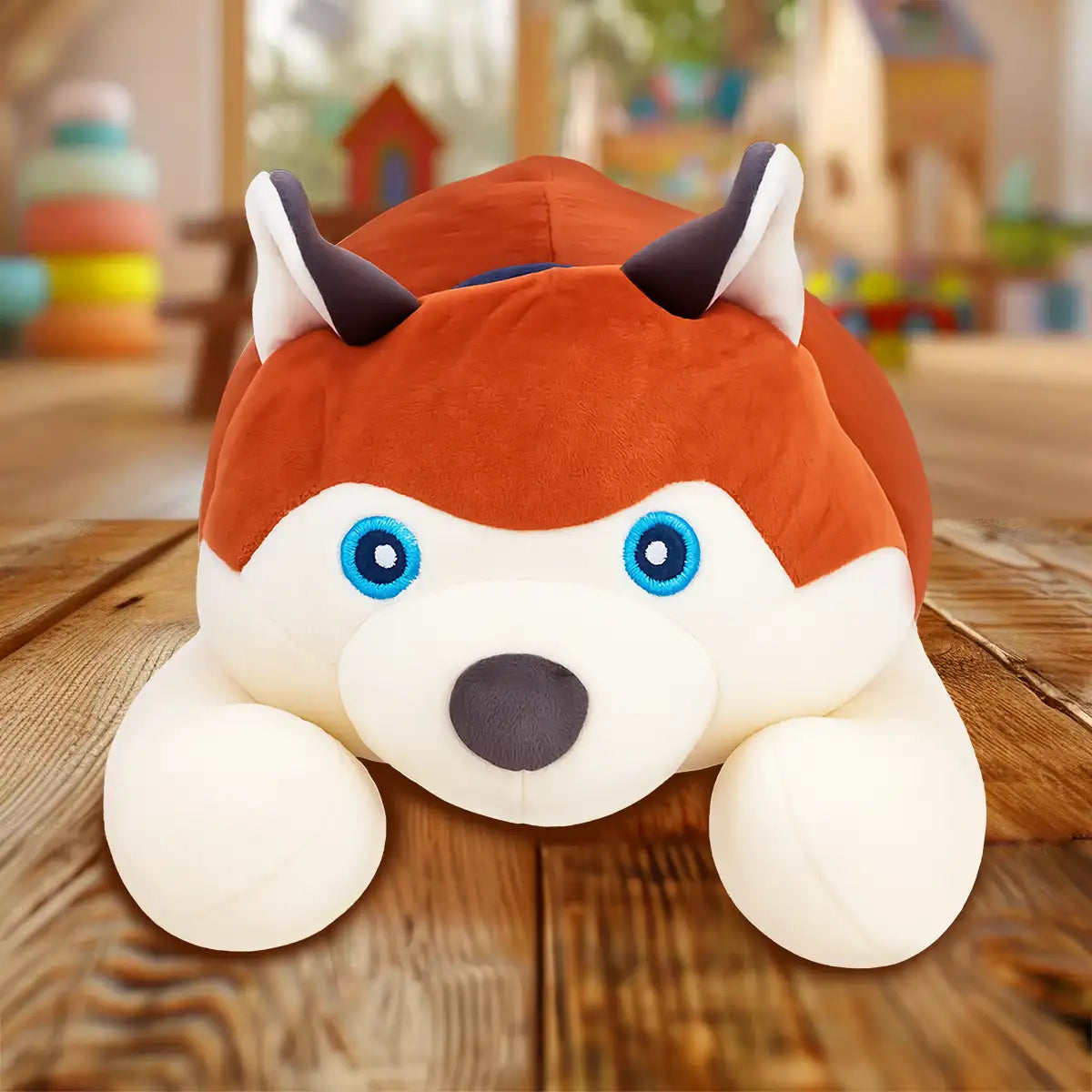 Husky, Peluche, Color Café