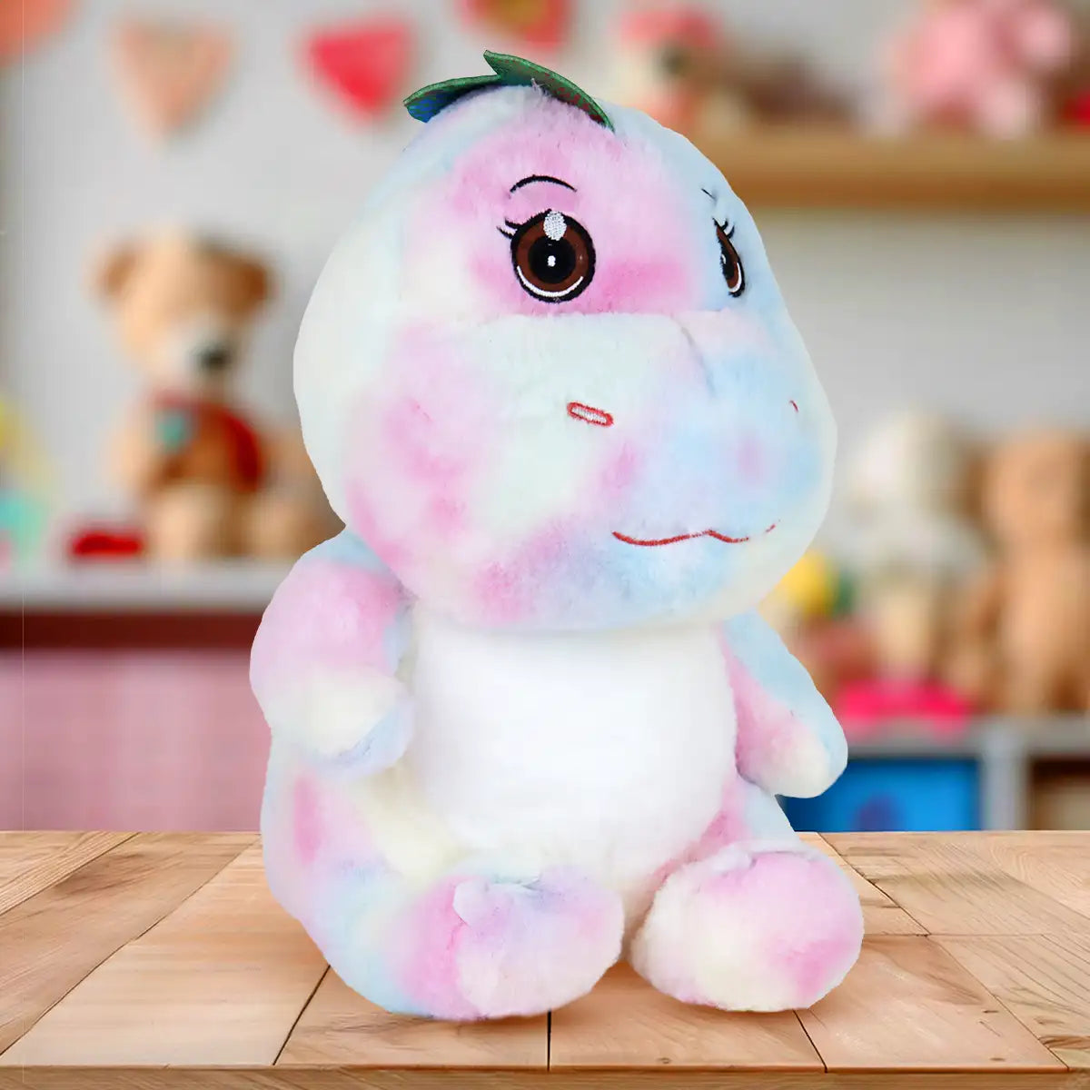 Dinosaurio, Peluche, Color Rosa