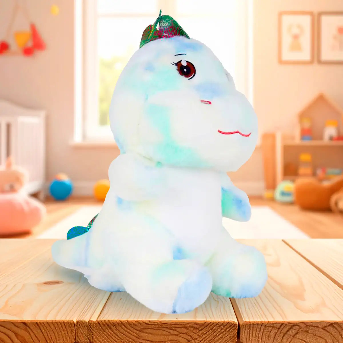 Dinosaurio, Peluche, Colores
