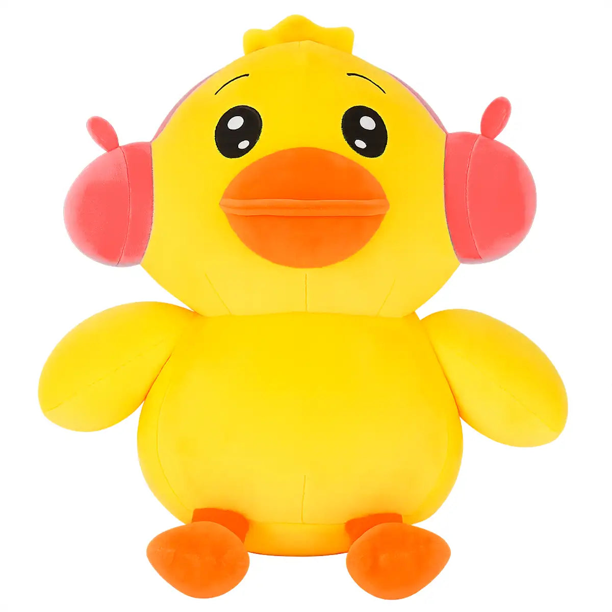 Pato con Audífonos Rosas, Peluche