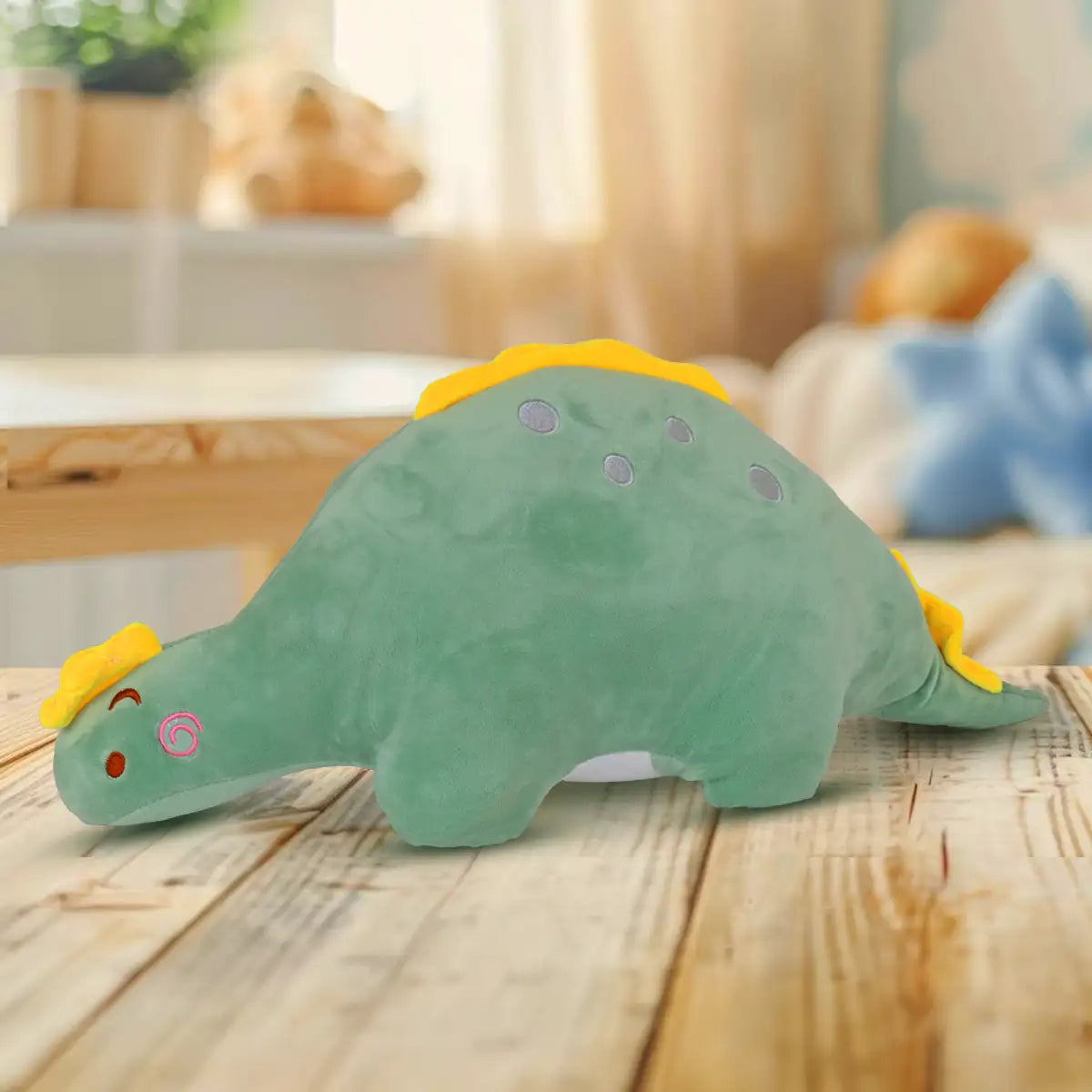 Dinosaurio, Peluche, Color Verda