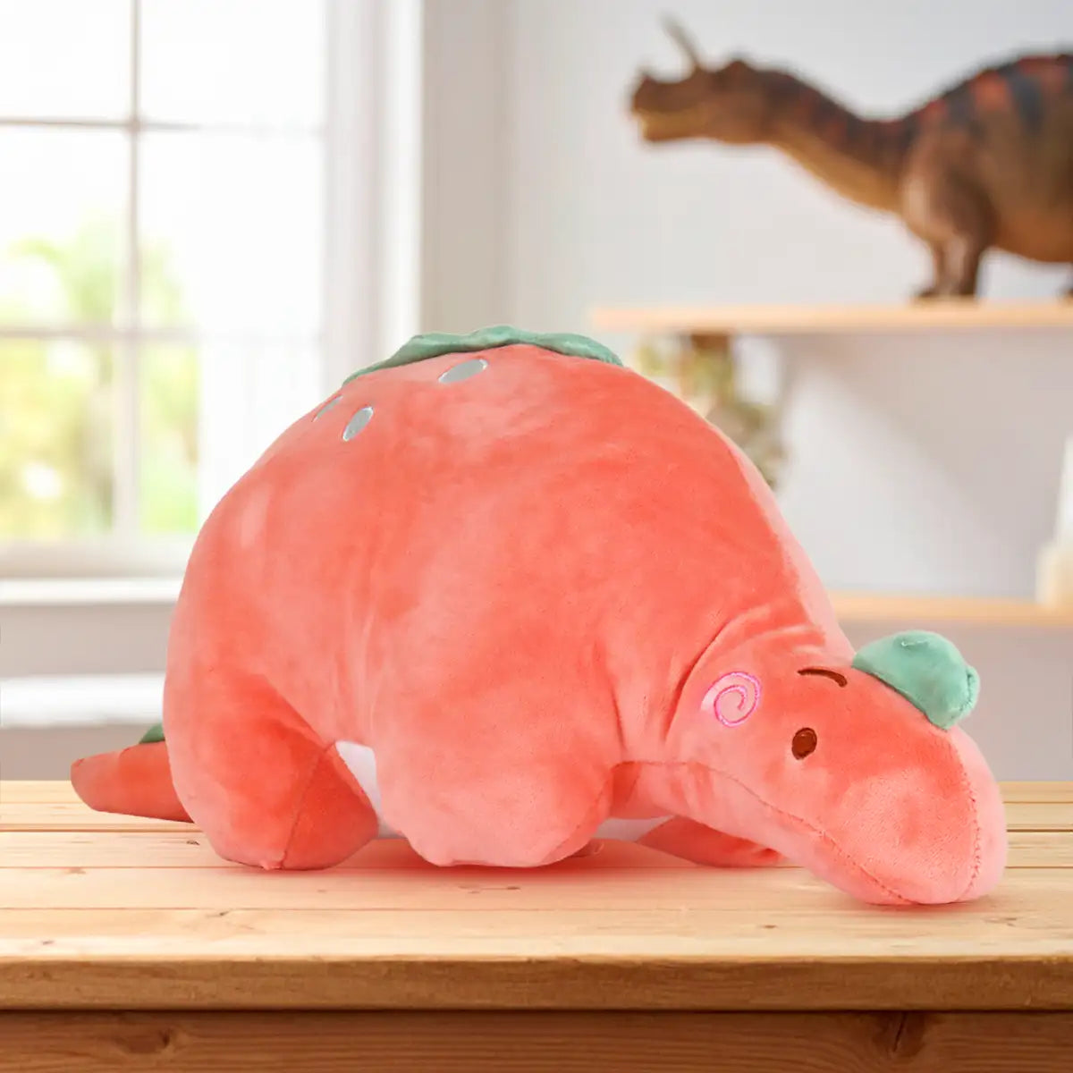 Dinosaurio, Peluche, Color Naranja