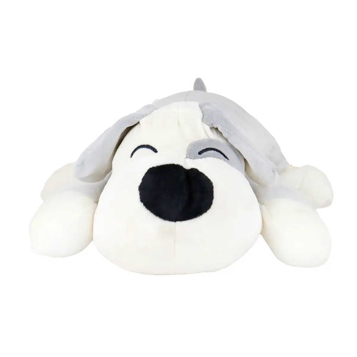 Perrito Dormido, Peluche, Color Gris