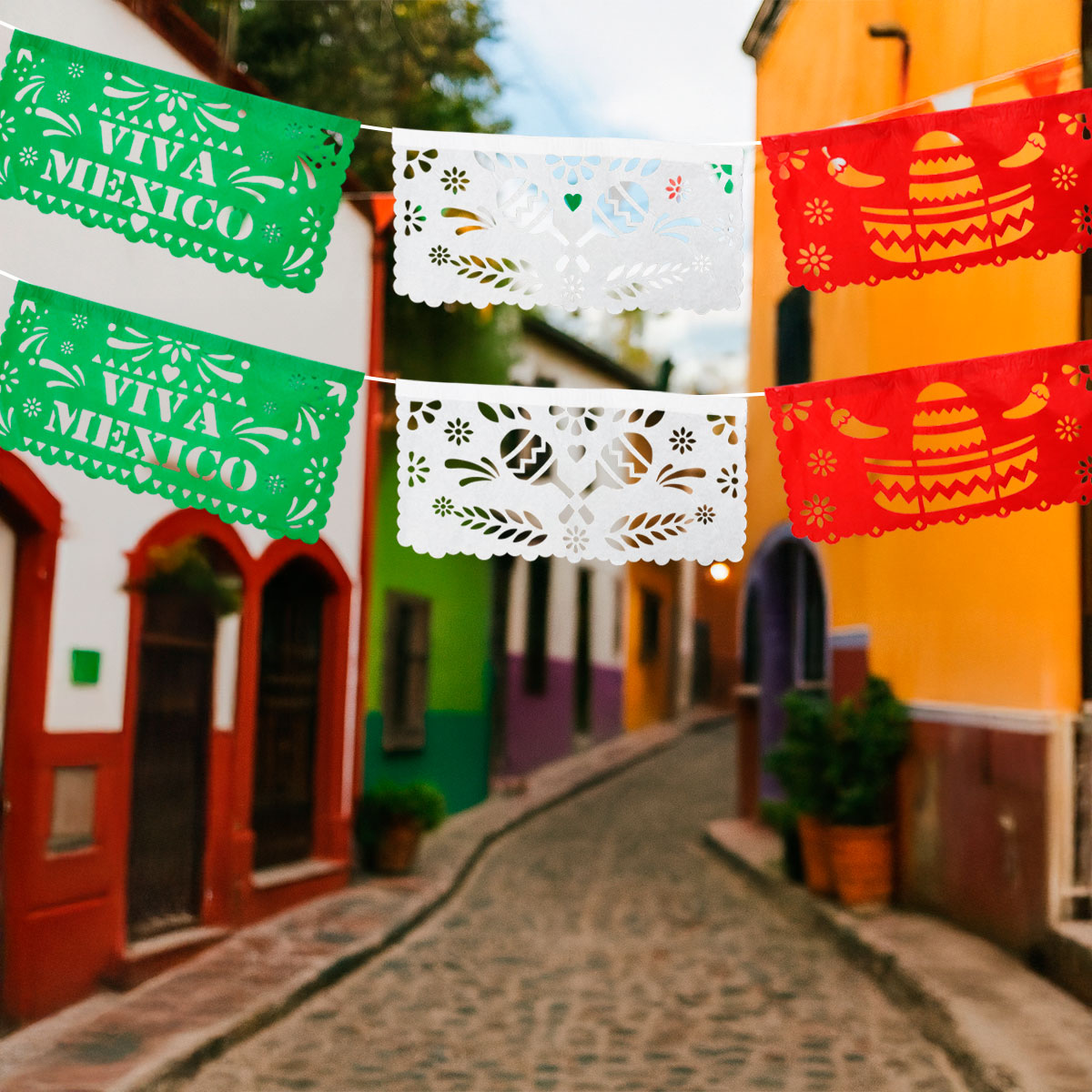 Papel Picado, Fiestas Patrias, 2.6 m