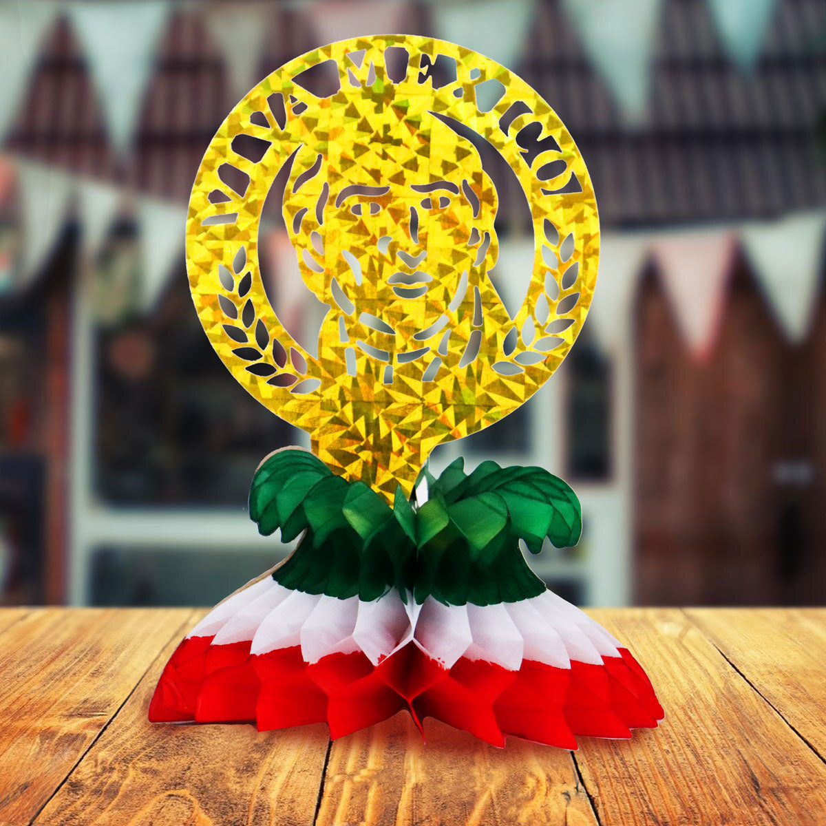 Hidalgo, Centro de Mesa con Diseño de Fiestas Patrias