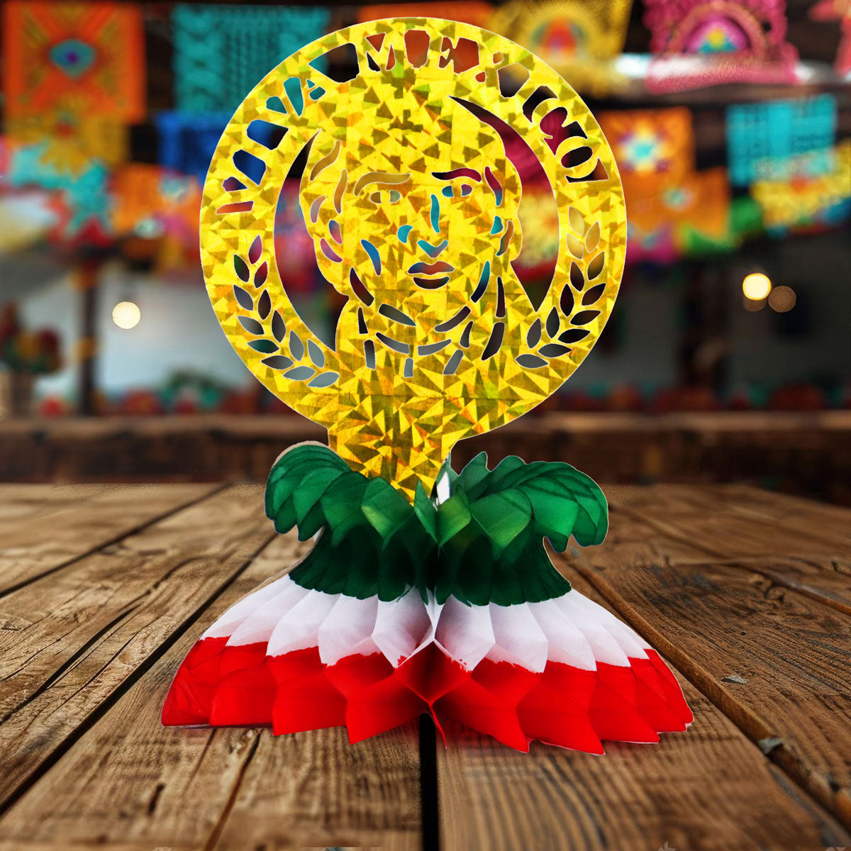 Hidalgo, Centro de Mesa con Diseño de Fiestas Patrias