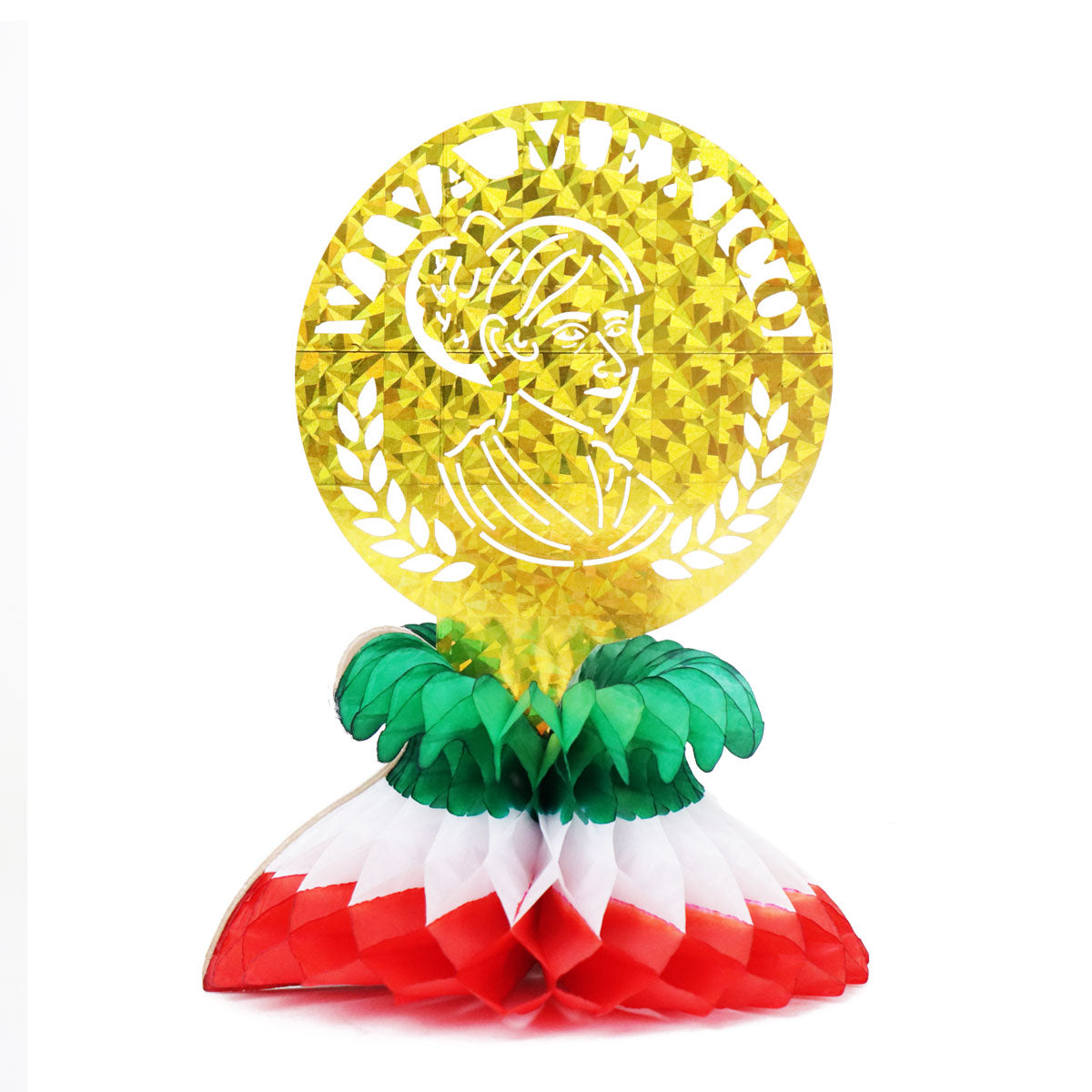 Centro de Mesa con Diseño de Fiestas Patrias