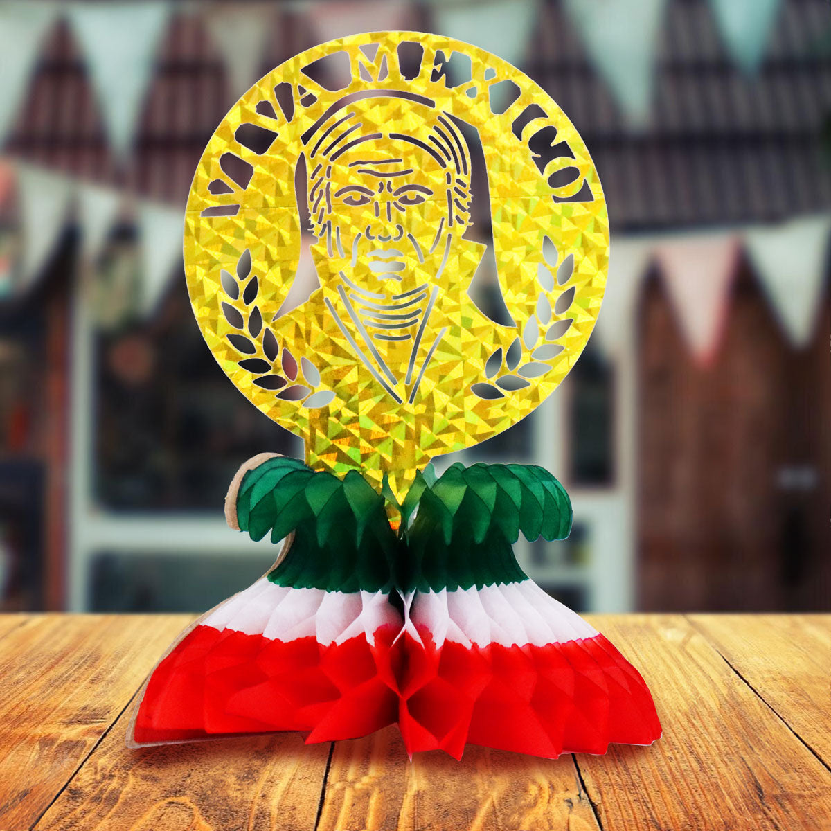 Centro de Mesa con Diseño de Fiestas Patrias, Hidalgo