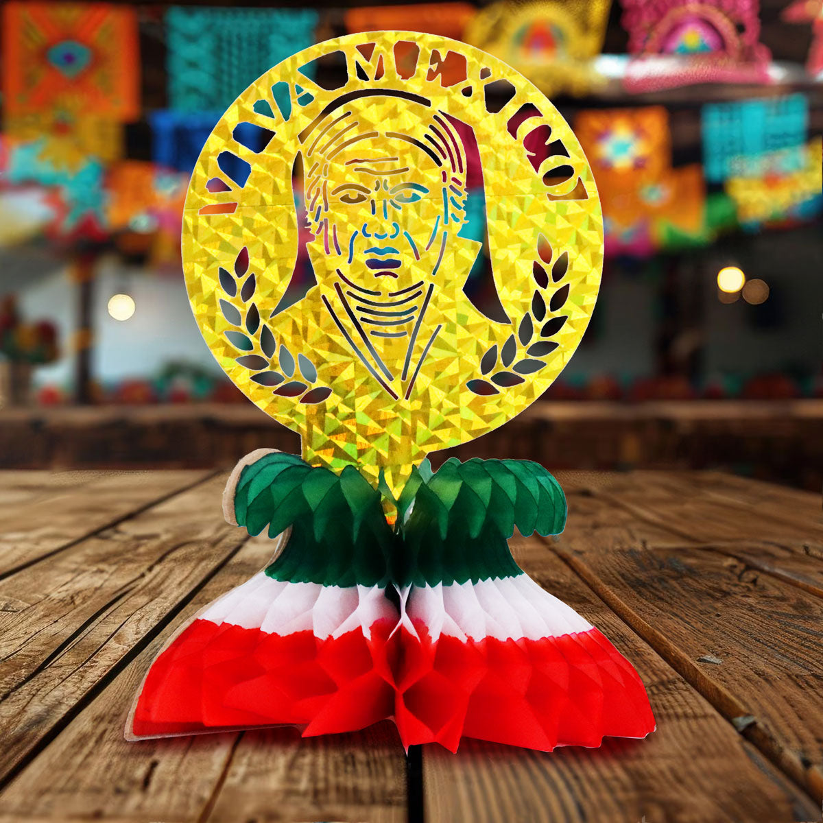 Centro de Mesa con Diseño de Fiestas Patrias, Hidalgo