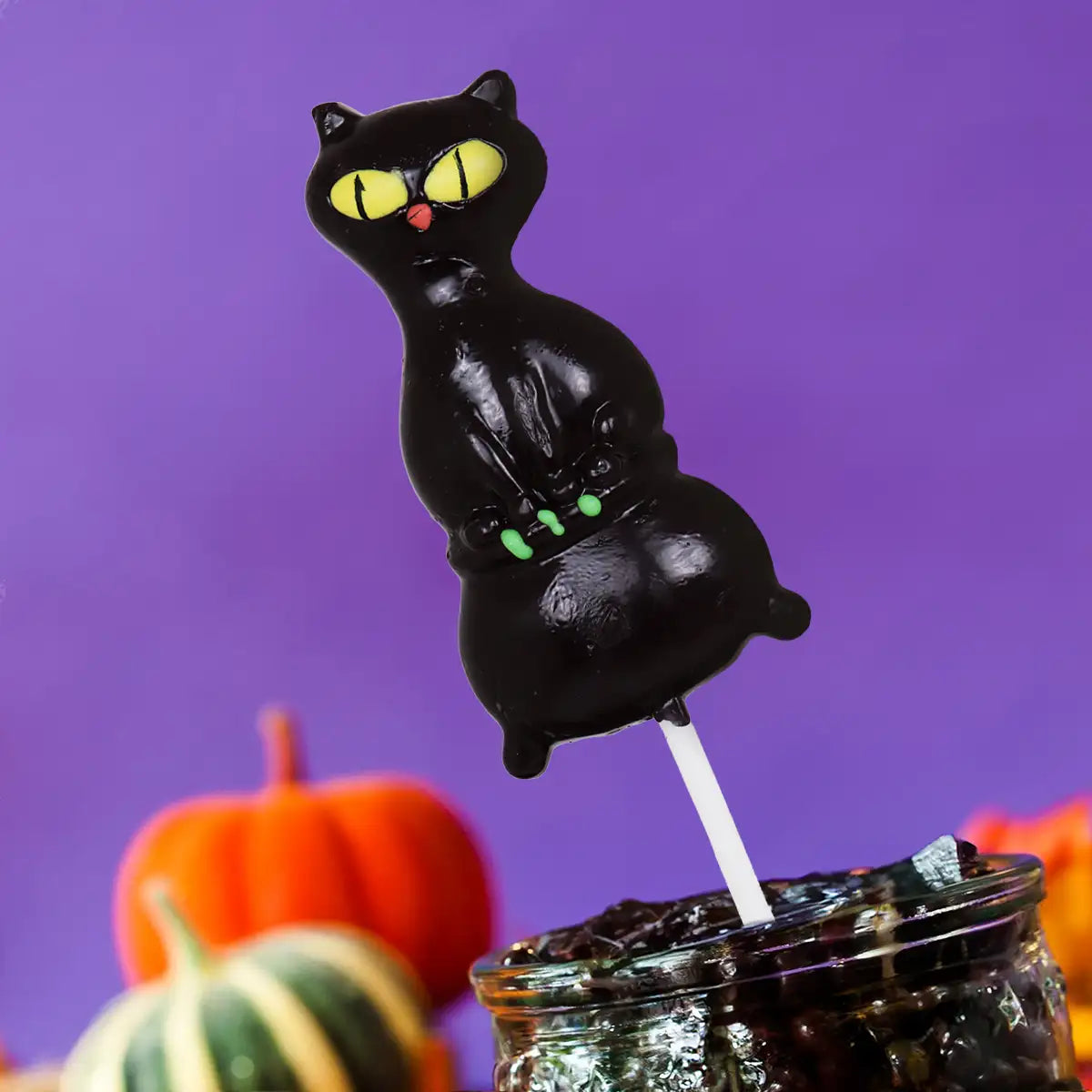 Gato, Paleta de Caramelo, Halloween
