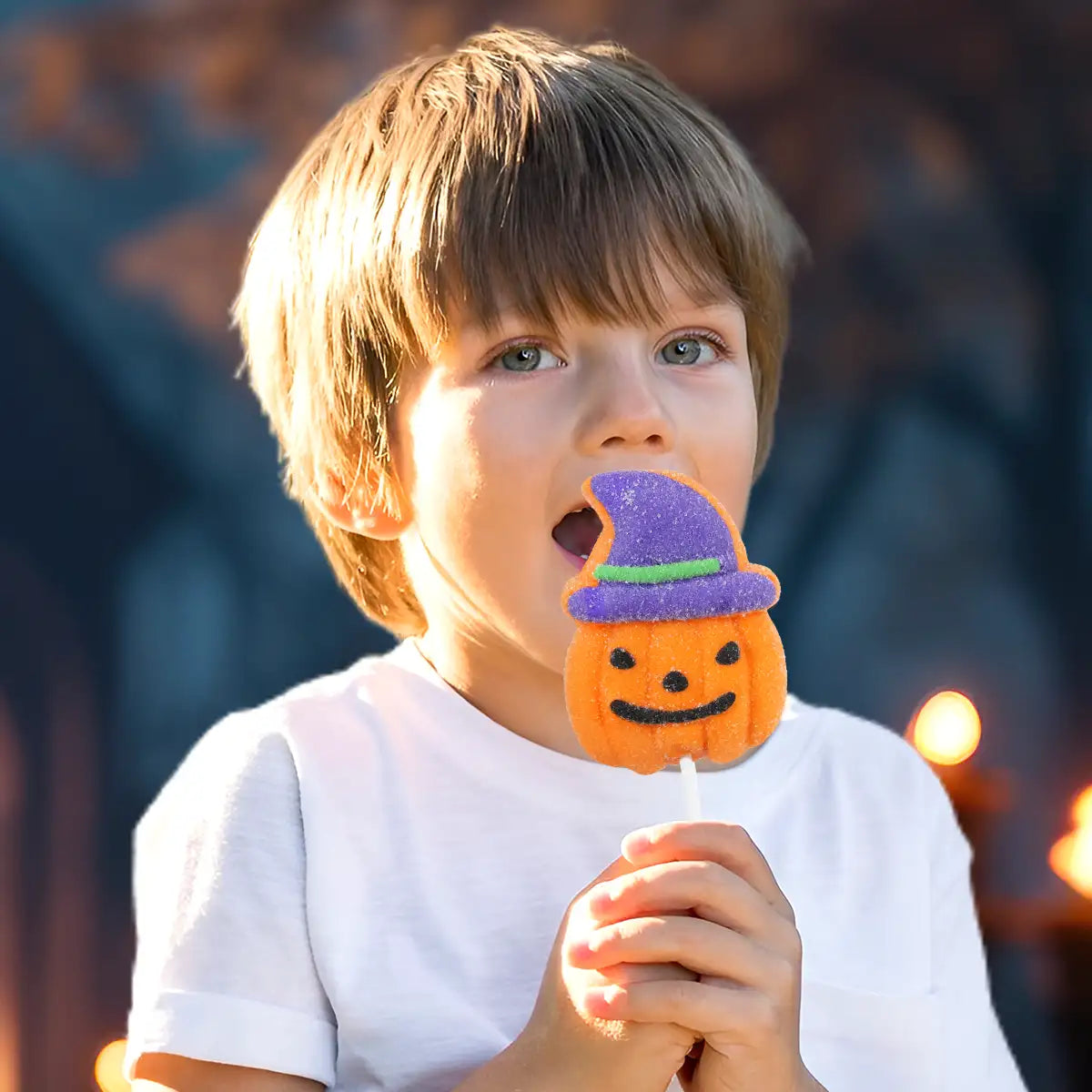 Calabaza, Paleta de Bombón, Halloween, 50 gr