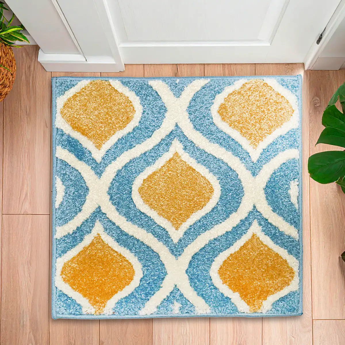 Amarillo, Tapete Cuadrado