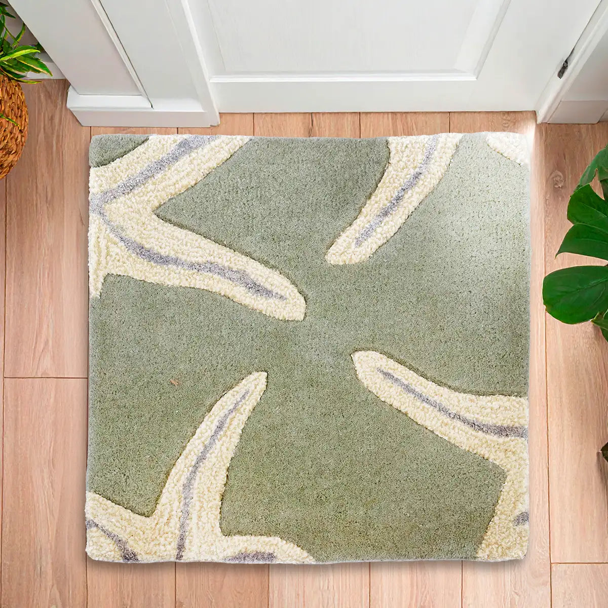 Gris, Tapete Cuadrado