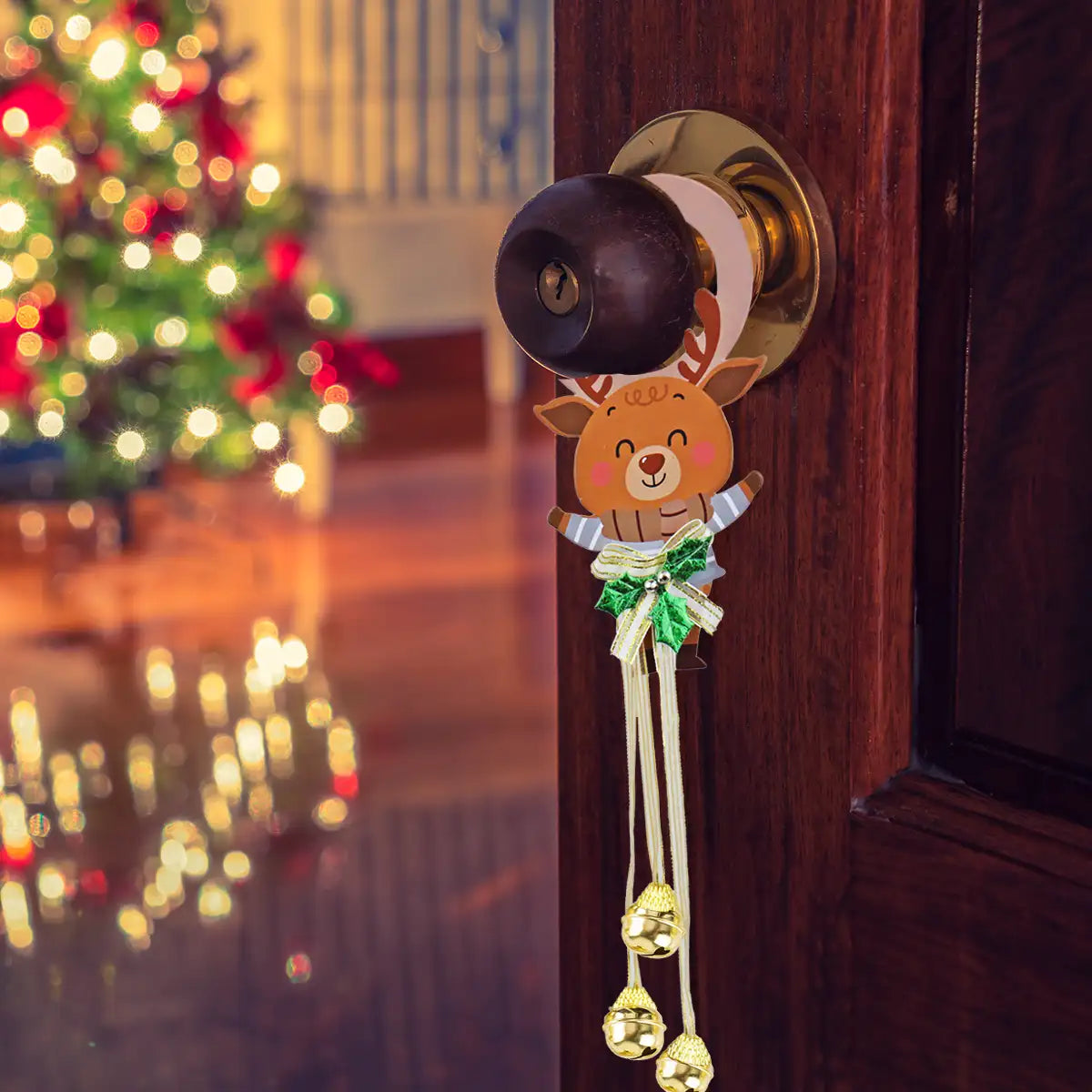 Decoración Navideña para Perilla, Reno