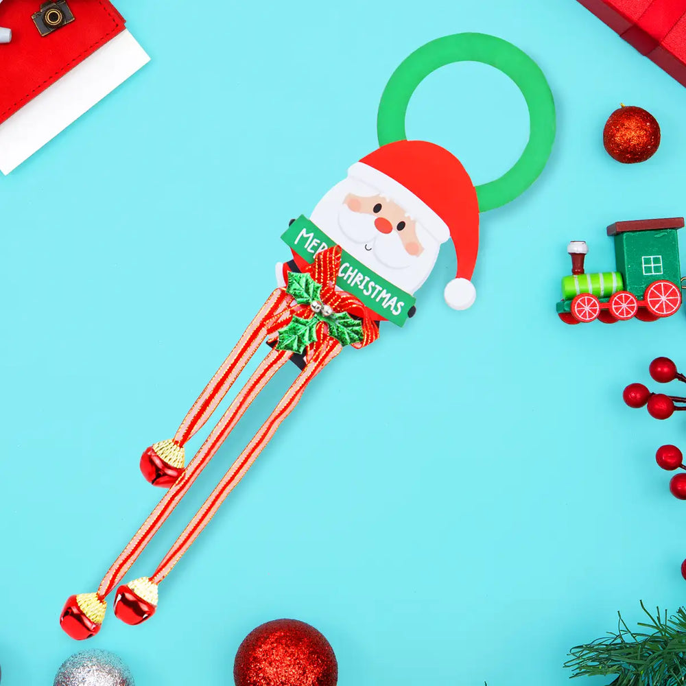 Decoración Navideña para Perilla, Santa Claus