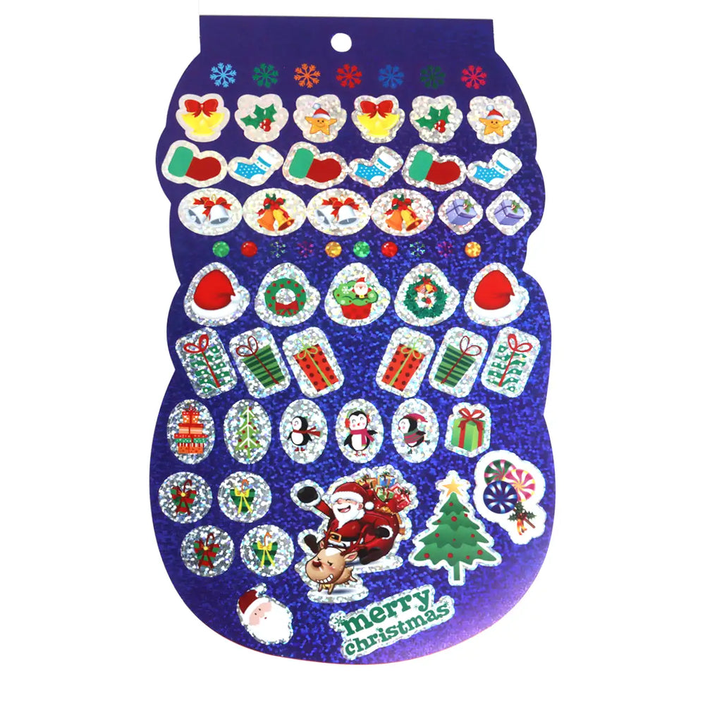Libro de Stickers Navideños, Muñeco de Nieve