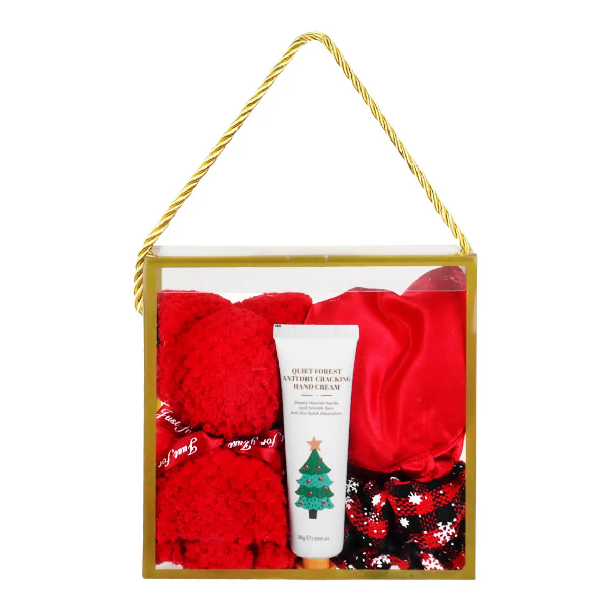 Kit de Regalo Navideño, Color Rojo