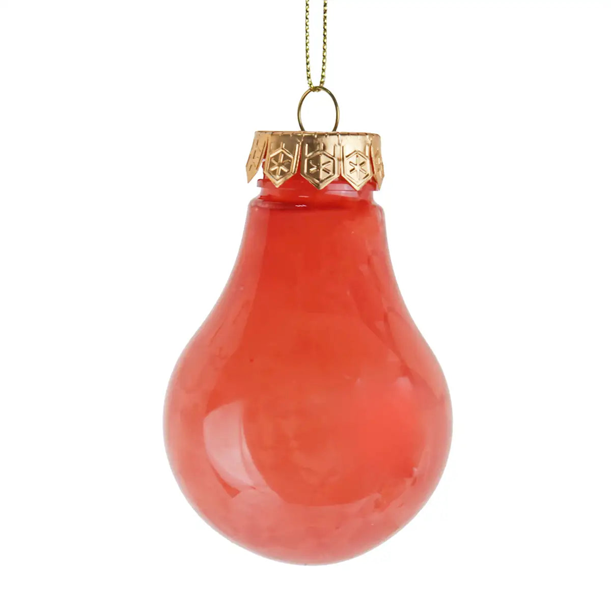 Esferas Navideñas, 2 pzas, Color Rojo