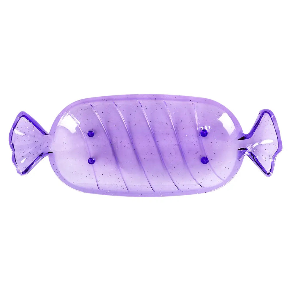 Charola Navideña, Diseño Dulce, Color Lila