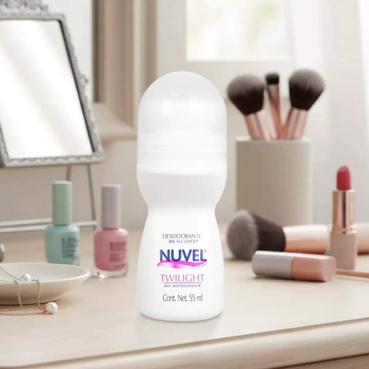 Desodorante Nuvel, Antitranspirante, 55 ml