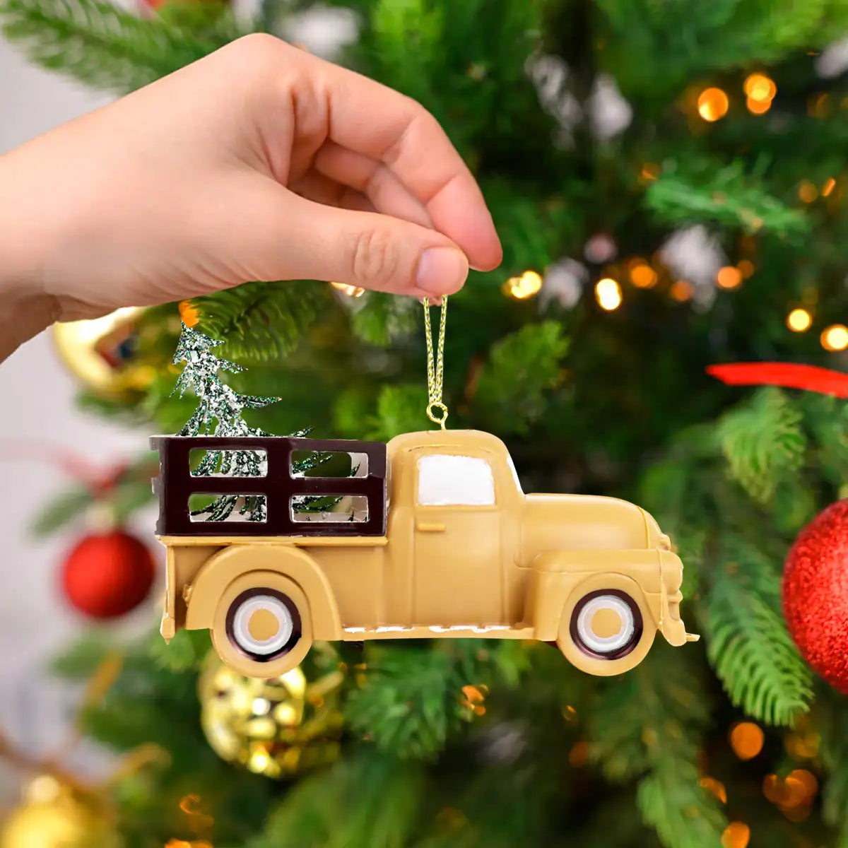Ornamento Navideño, Camión