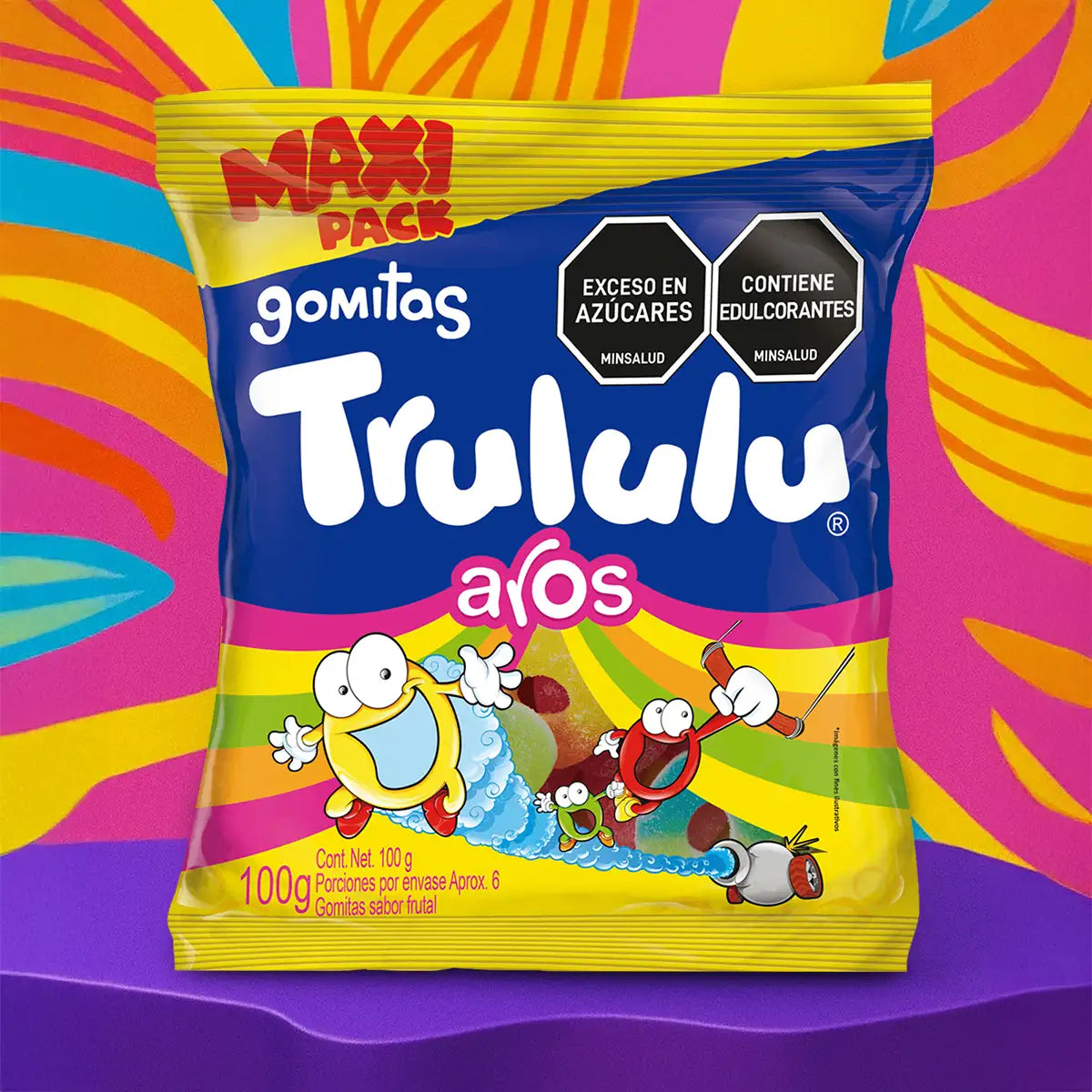 Gomitas Trululu Aros, 100 g