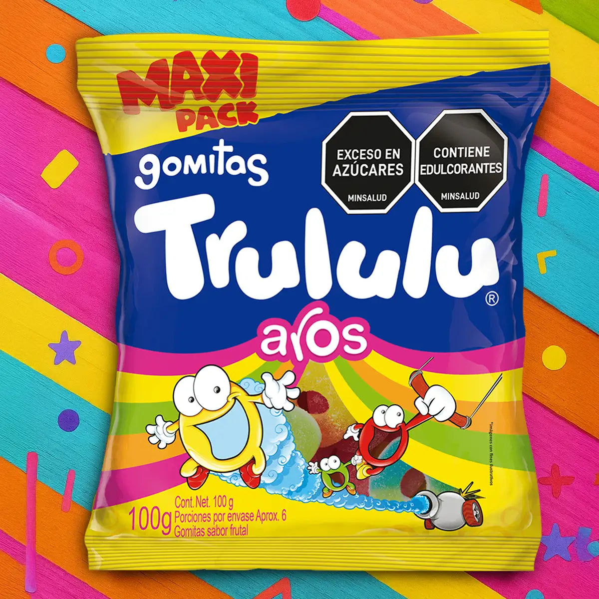 Gomitas Trululu Aros, 100 g