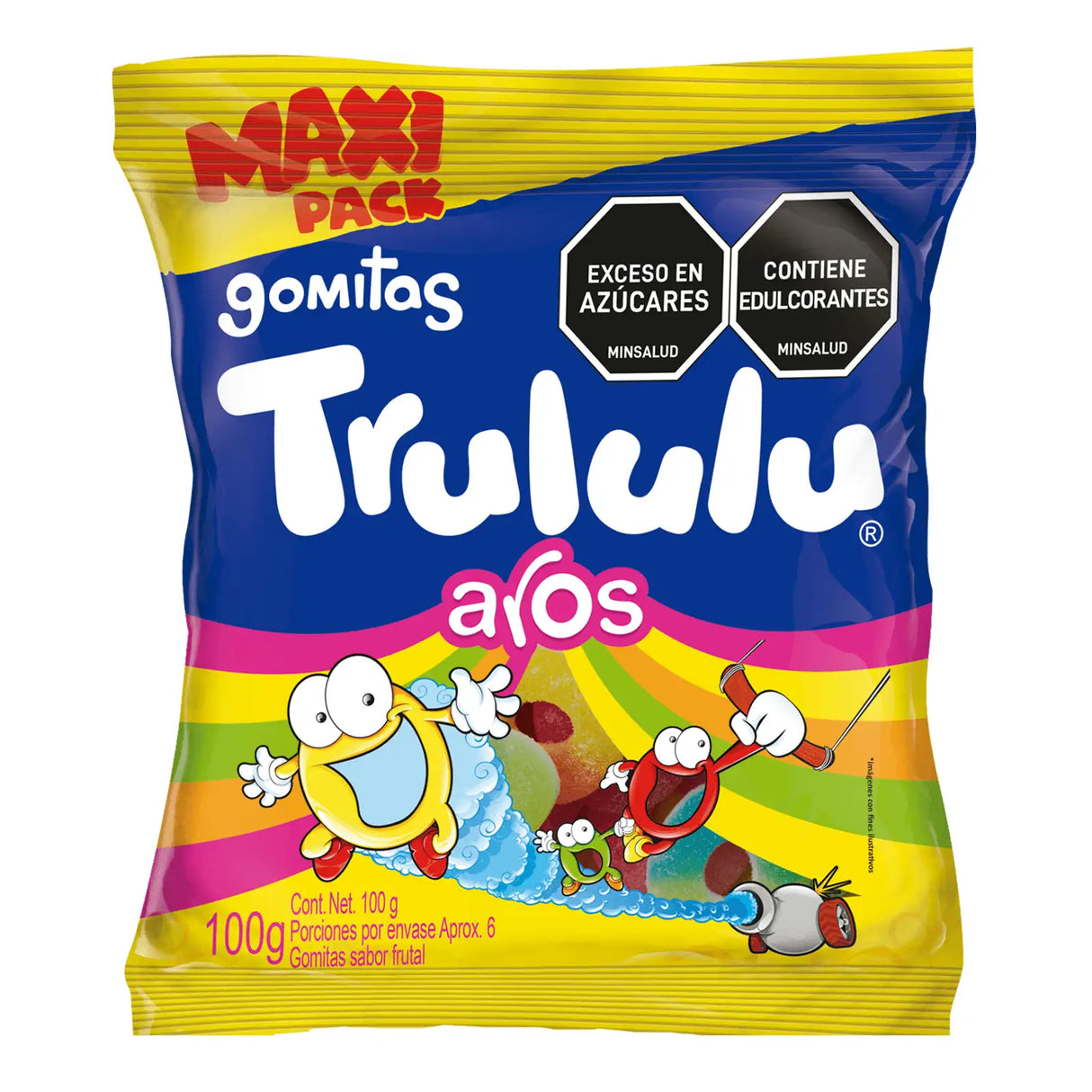 Gomitas Trululu Aros, 100 g