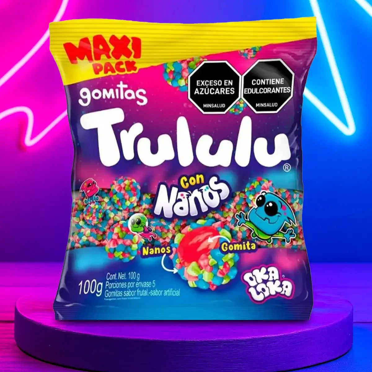 Gomitas Trululu con Nanos, 100 g