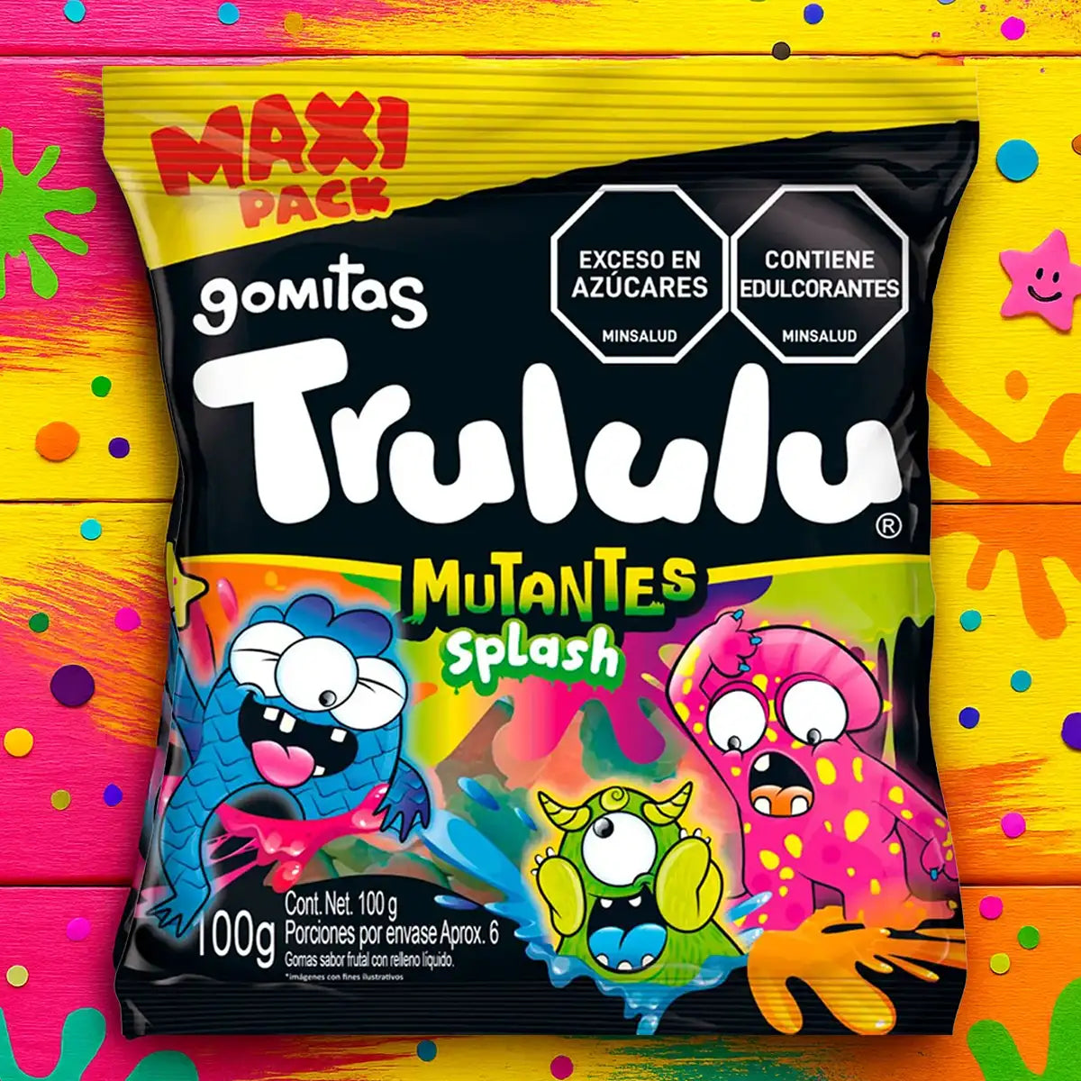Gomitas Trululu Mutantes, 100 g