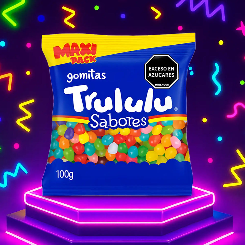 Gomitas Trululu Sabores, 100 g