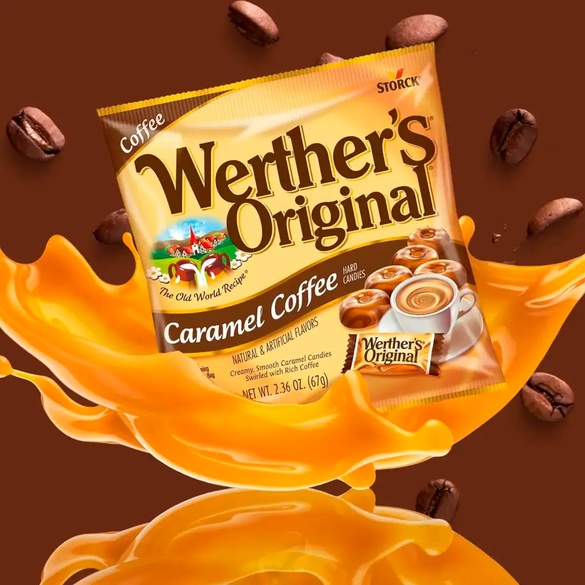 Caramelos Werther's Original Coffee, 67 g