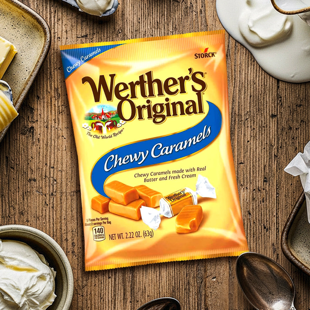 Caramelos Masticables Originales Werther's, 63 g