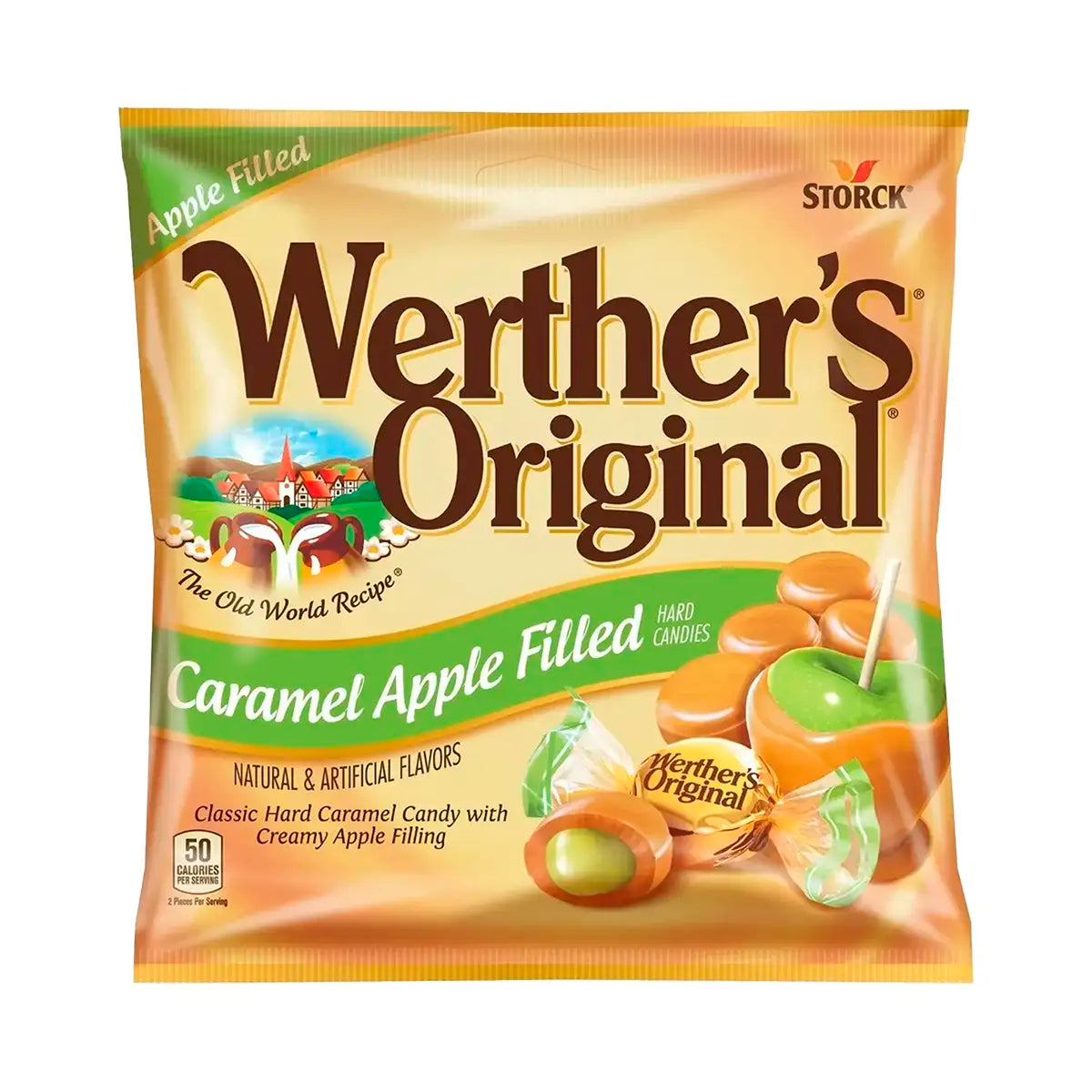 Caramelos Werther's Original, Manzana, 67 g