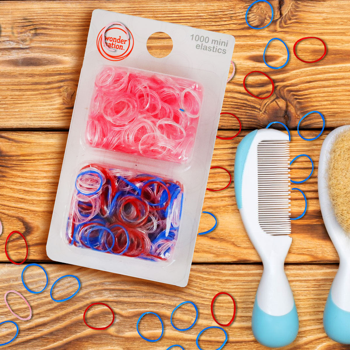 Mini ligas para Cabello, 1000 pzas