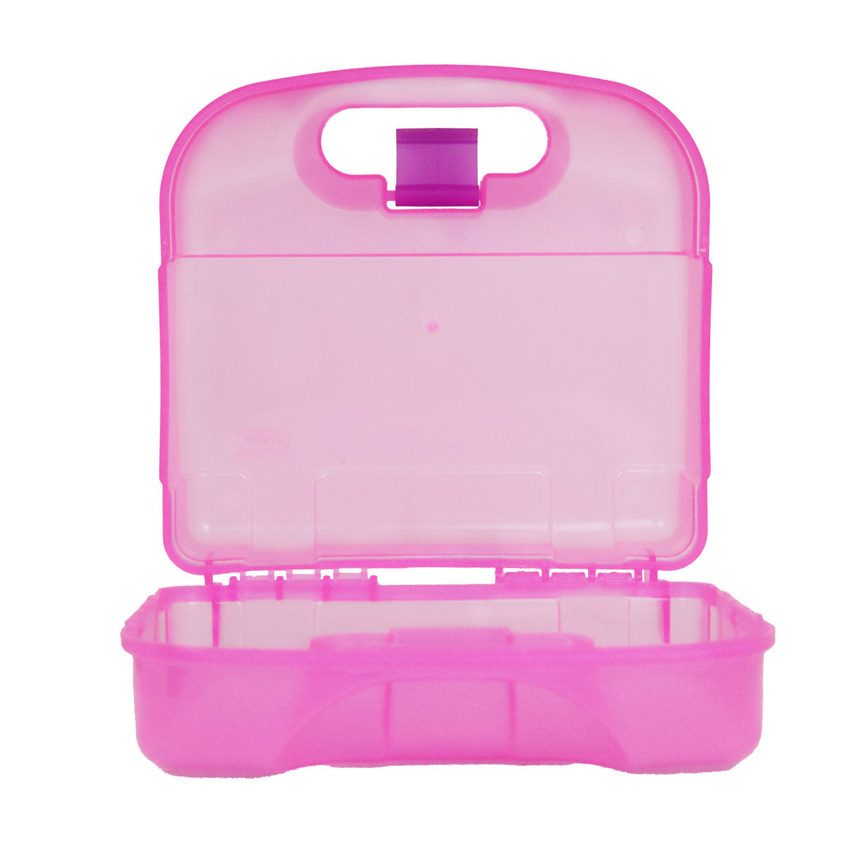 Lonchera de Plástico, Color Rosa