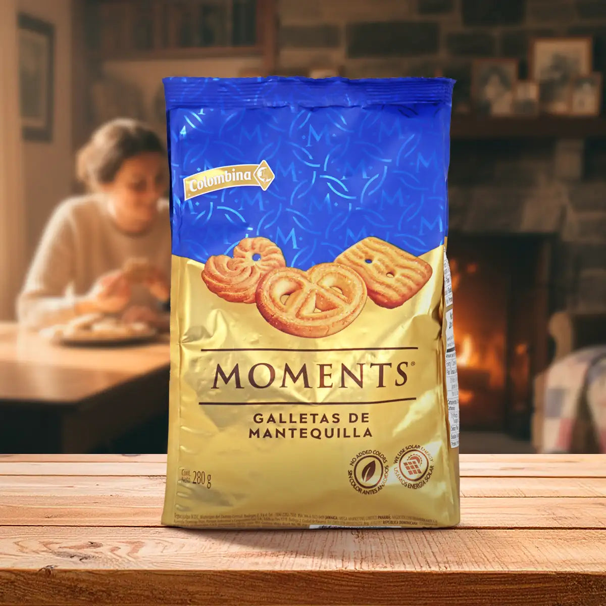 Galletas de Mantequilla, 280 gr, Colombina