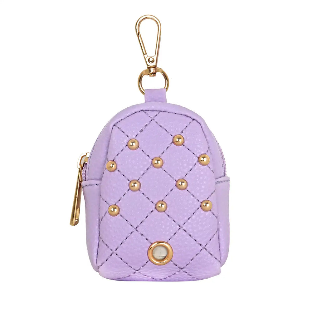 Despachador de Bolsas para Desechos de Perros, Color Lila