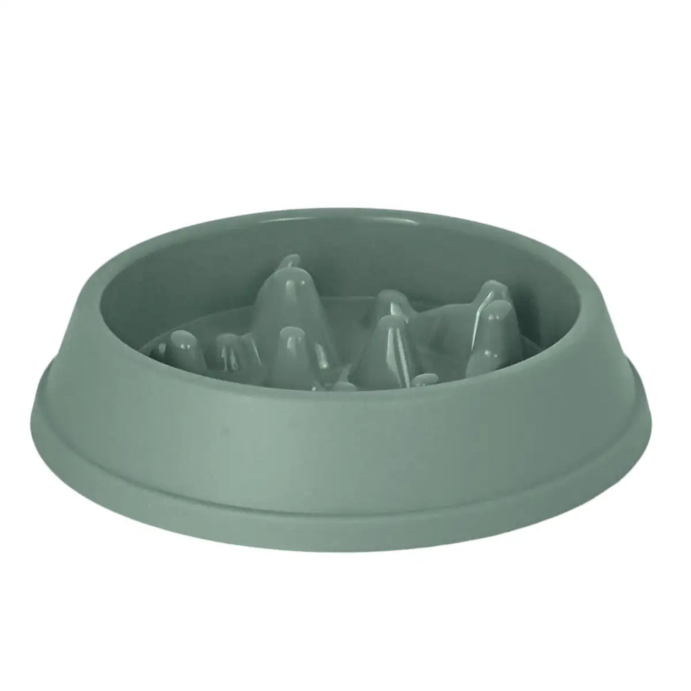 Plato Antiansiedad para Mascotas, Color Verde